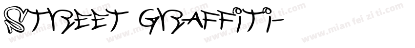 Street graffiti字体转换